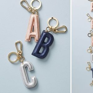 ISO Anthropologie Monogram Keychain